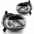 Winjet Led Fog Lights - Gloss Black / Clear CFWJ-0413A-C